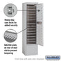 Salsbury Maximum Height Free-Standing 4C Horizontal Mailbox with 14 Doors with Private Access