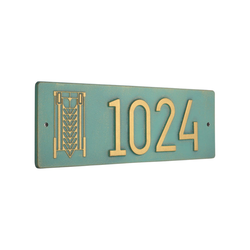 Whitehall Frank Lloyd Wright Tree Of Life Abstract Modern Plaque, Standard 1-line