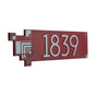 Whitehall Frank Lloyd Wright Cube Abstraction Modern Plaque, Standard 1-line