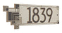 Whitehall Frank Lloyd Wright Cube Abstraction Modern Plaque, Standard 1-line