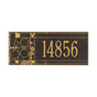 Whitehall Mailbox Side Plaque - Frank Lloyd Wright Coonley, 1-line Personalized