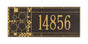 Whitehall Mailbox Side Plaque - Frank Lloyd Wright Coonley, 1-line Personalized