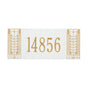 Whitehall Mailbox Side Plaque - Frank Lloyd Wright Tree of Life, 1-line Personalized