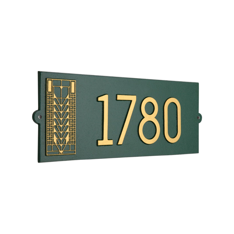 Whitehall Frank Lloyd Wright Tree Of Life Modern Plaque, Standard 1-line