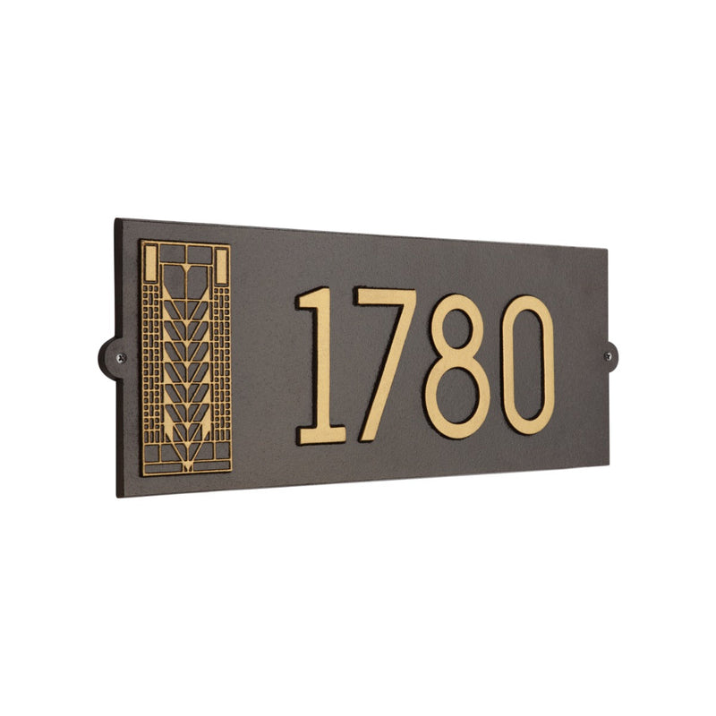 Whitehall Frank Lloyd Wright Tree Of Life Modern Plaque, Standard 1-line
