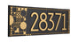 Whitehall Frank Lloyd Wright Coonley Modern Plaque, Standard 1-line