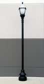 Premium Decorative Municipal Quality LED Street Light Fixture, Pole, and Pedestal Combo