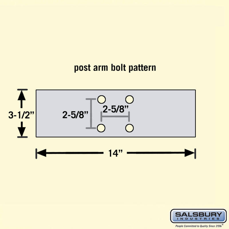 Deluxe Post - 2 Sided - In-Ground Mounted - for Roadside Mailboxes