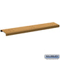 Salsbury Spreader - 3 Wide - for Designer Roadside Mailbox - Brass