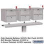 Salsbury Spreader - 3 Wide - for Designer Roadside Mailbox