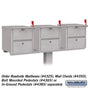 Salsbury Spreader - 3 Wide - for Designer Roadside Mailbox