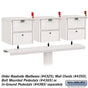 Salsbury Spreader - 3 Wide - for Roadside Mailbox and Mail Chest