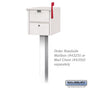Standard Pedestal - In-Ground Mounted - for Roadside Mailbox, Mail Chest & Mail Package Drop