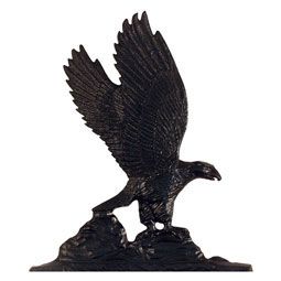 Whitehall 30" Traditional Directions EAGLE Weathervane in Black for Roof or Garden