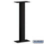 Mail House Post - Bolt Mounted - Black