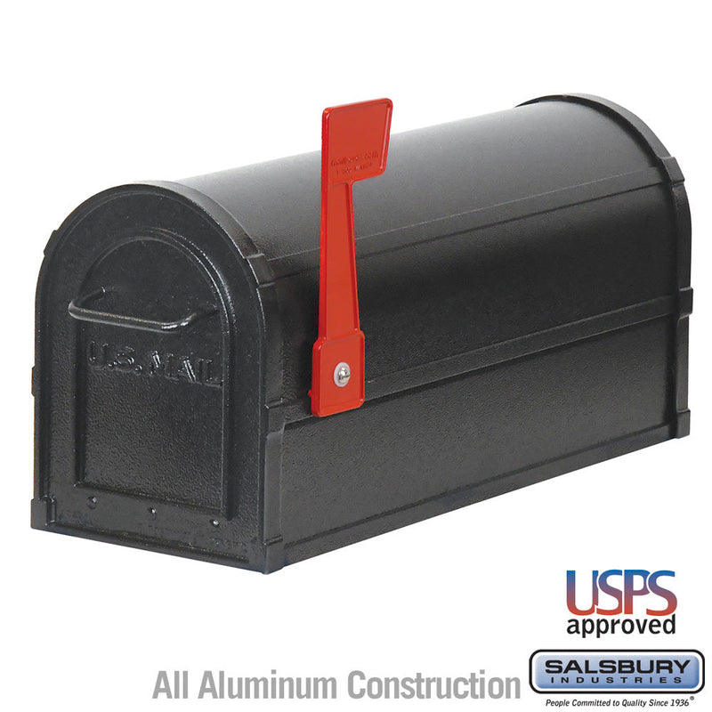 Salsbury Heavy Duty Rural Mailbox - Black
