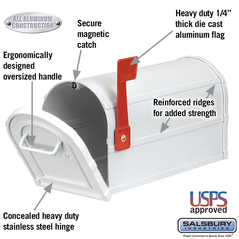 Salsbury Heavy Duty Rural Mailbox