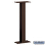Salsbury Standard Mailbox Post - Bolt Mounted - Bronze