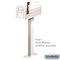 Salsbury Standard Mailbox Post - Bolt Mounted