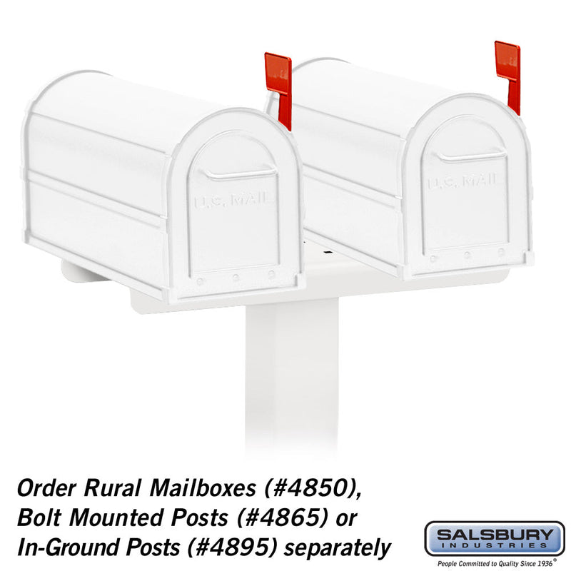 Salsbury Spreader - 2 Wide - for Rural Mailboxes and Townhouse Mailboxes