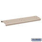 Salsbury Spreader - 3 Wide - for Rural Mailboxes and Townhouse Mailboxes - Beige