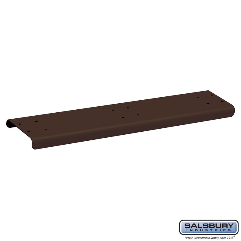 Salsbury Spreader - 3 Wide - for Rural Mailboxes and Townhouse Mailboxes - Bronze