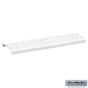 Salsbury Spreader - 3 Wide - for Rural Mailboxes and Townhouse Mailboxes - White
