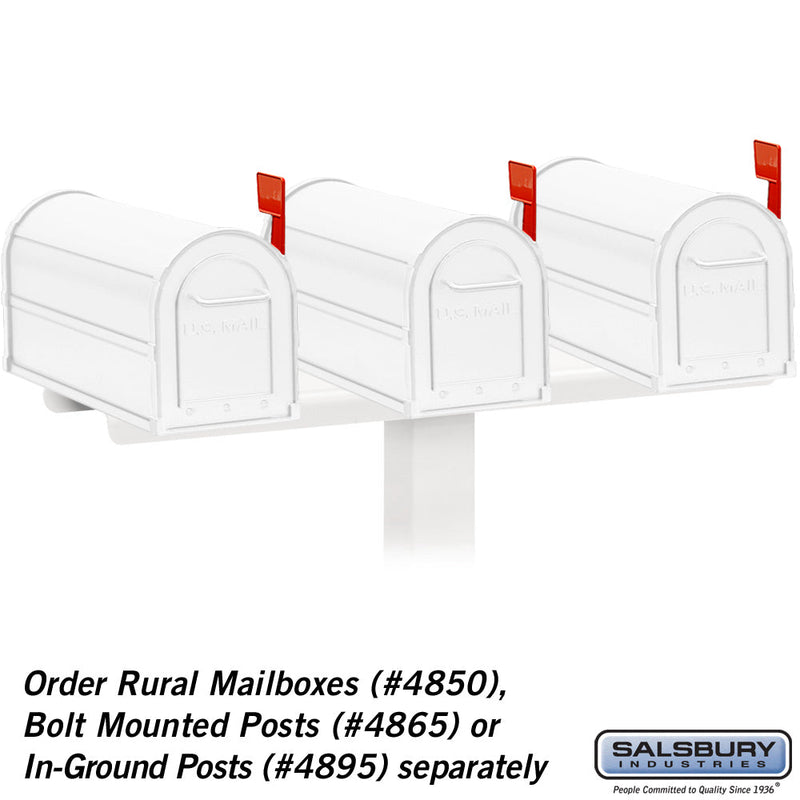 Salsbury Spreader - 3 Wide - for Rural Mailboxes and Townhouse Mailboxes