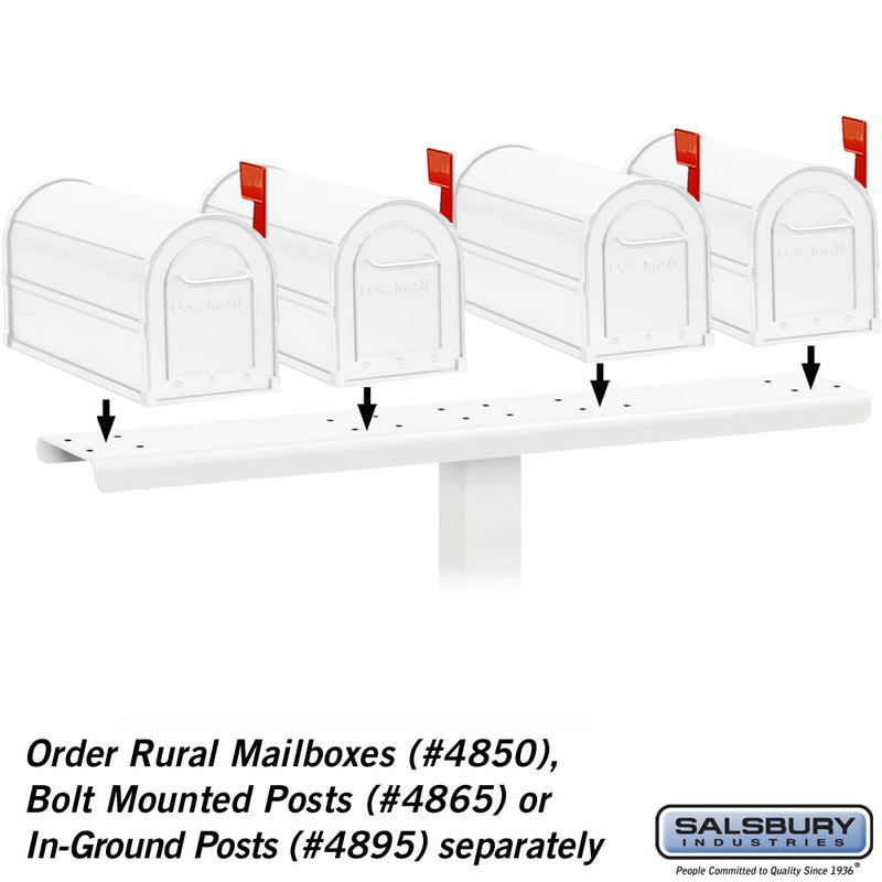 Salsbury Spreader - 4 Wide - for Rural Mailboxes