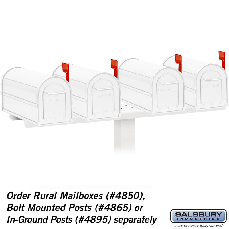 Salsbury Spreader - 4 Wide - for Rural Mailboxes