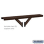 Salsbury Spreader - 5 Wide with 2 Supporting Arms - for Rural Mailboxes - Bronze