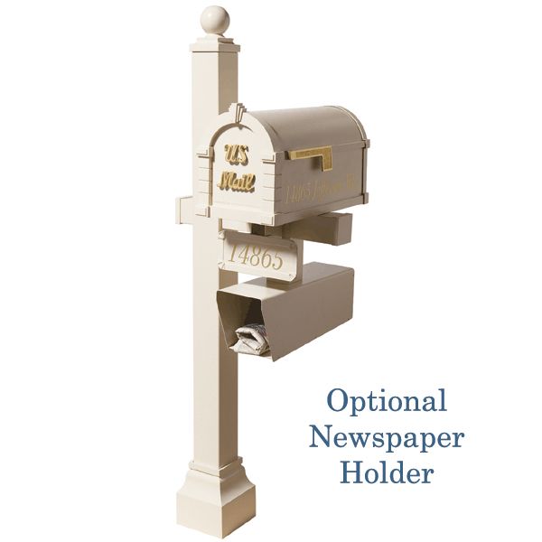 Signature Keystone Series Mailbox and Deluxe Post Packages