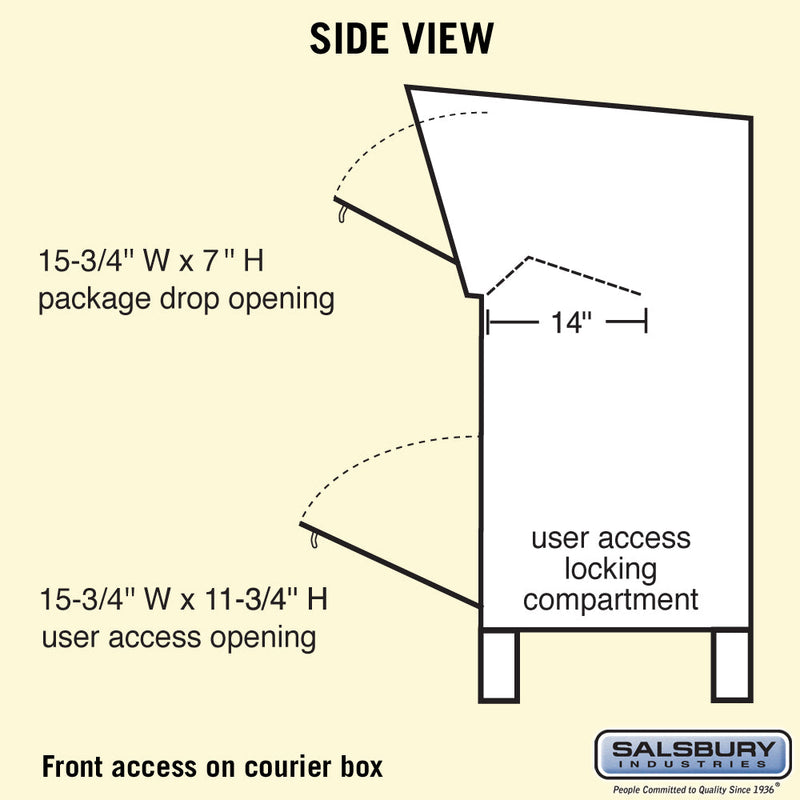 Salsbury Courier Box
