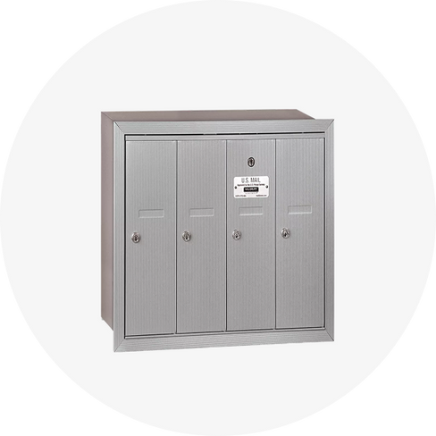 Vertical Apartment Mailboxes