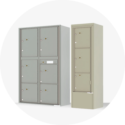 4C Surface Mounted Mailboxes