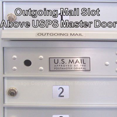 Florence 4C Mailbox Hopper Collection Drop Box - Max Height USPS Access