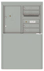 Florence 4C Mailbox Depot - 4 Doors, 1 Parcel Locker - 6 Doors High Private Access