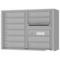Florence 4C Horizontal Mailbox - 9 Doors - 6 Doors High Private Access