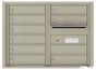 Front Loading Double Column Commercial Mailbox with 9 Tenant Doors-Postal Grey (PG)