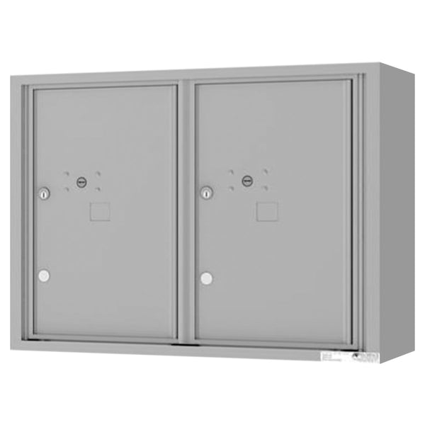 Florence 4C Horizontal Mailbox - 2 Parcel Lockers - 6 Doors High Private Access