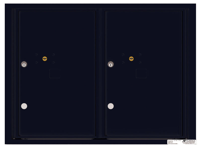 Front Loading Commercial Extra-Large Parcel Lockers-Black (BK)