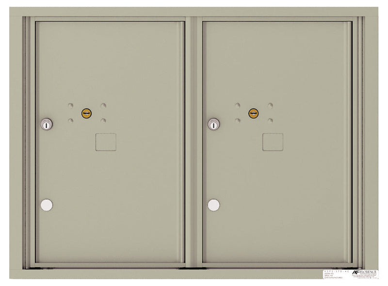 Front Loading Commercial Extra-Large Parcel Lockers-Postal Grey (PG)