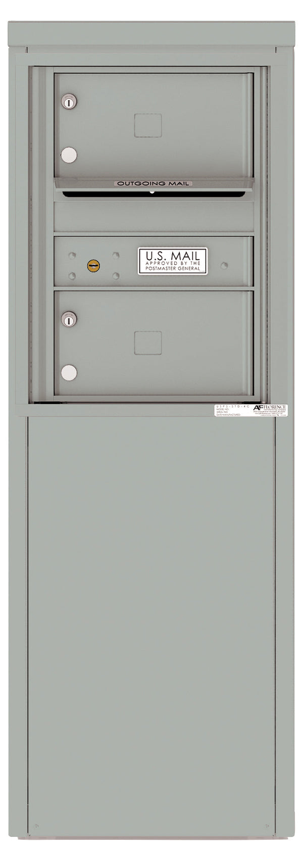 Florence 4C Mailbox Depot - 2 Doors - 6 Doors High Private Access