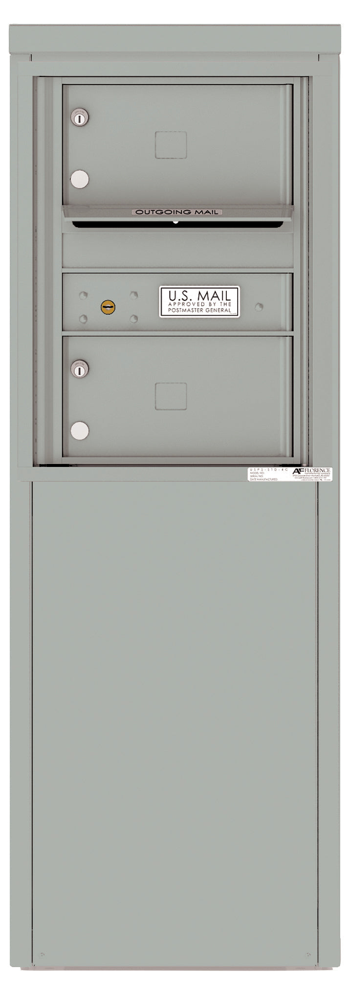 Florence 4C Mailbox Depot - 2 Doors - 6 Doors High Private Access