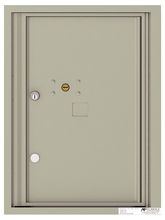 Front Loading Commercial Mailbox Parcel Locker-Postal Grey (PG)