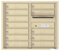 Front Loading Double Column Commercial Mailbox with 12 Tenant Doors-Sandstone (SD)