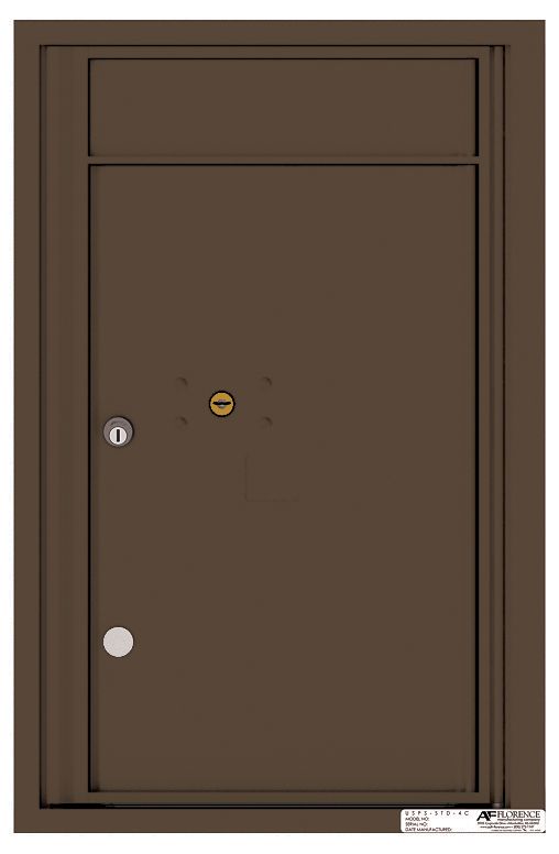 Front Loading Commercial Mailbox Extra-Large Parcel Locker-Antique Bronze (AB)