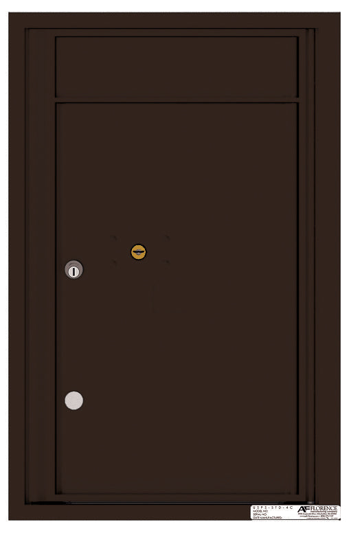Front Loading Commercial Mailbox Extra-Large Parcel Locker-Dark Bronze (DB)