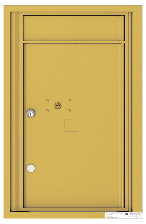 Front Loading Commercial Mailbox Extra-Large Parcel Locker-Gold Speck (GS)