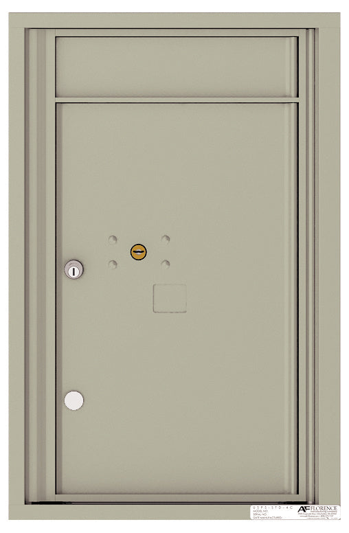 Front Loading Commercial Mailbox Extra-Large Parcel Locker-Postal Grey (PG)